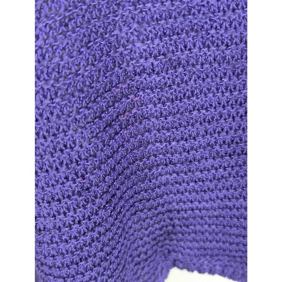 Chico's Womens Cardigan sz 2 cond GUC Meas Open Bust 43"Sleeve 18"C Back 27" - Picture 2 of 7
